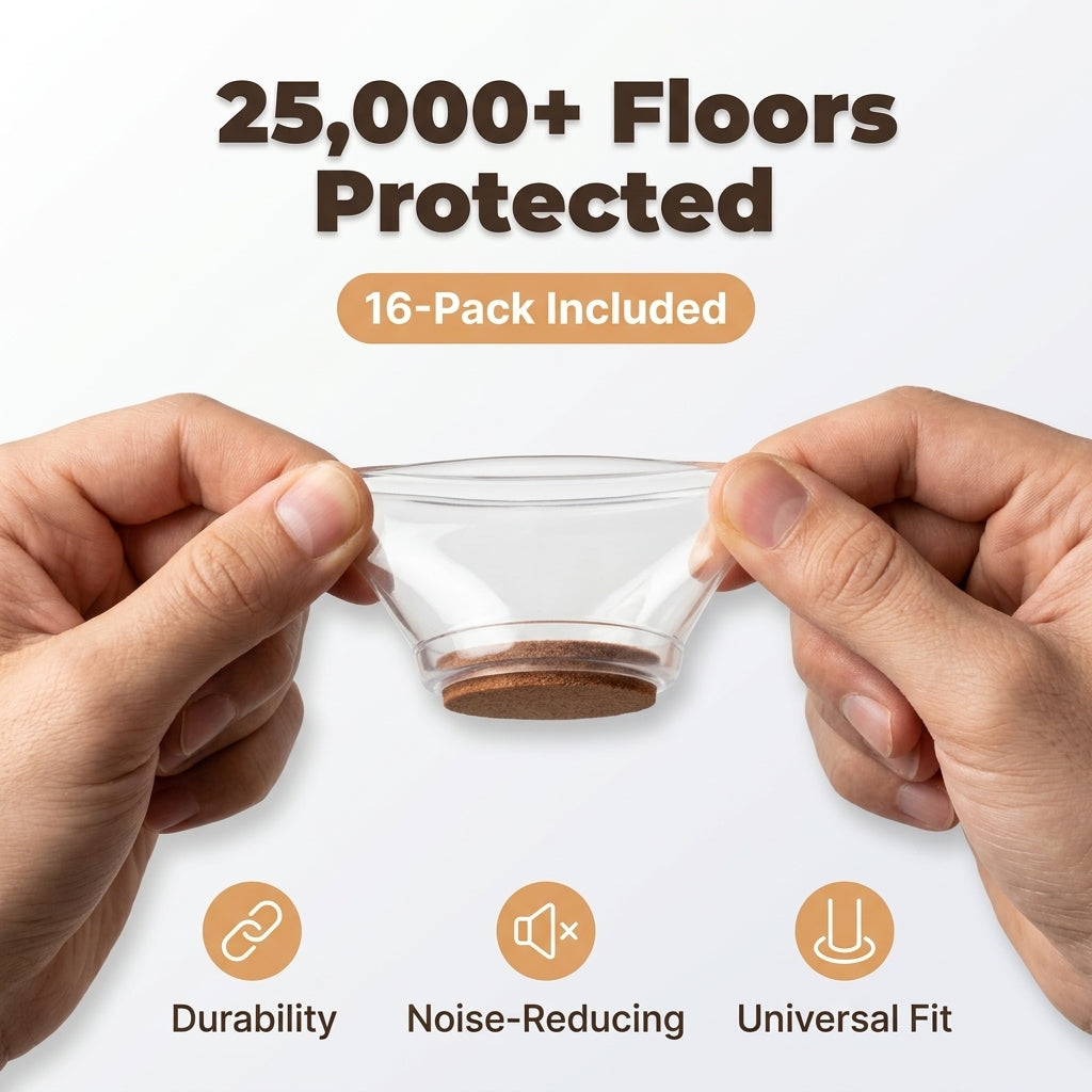 Easy Fit Leg Protectors  – Protect Your Floors, Enhance Your Furniture