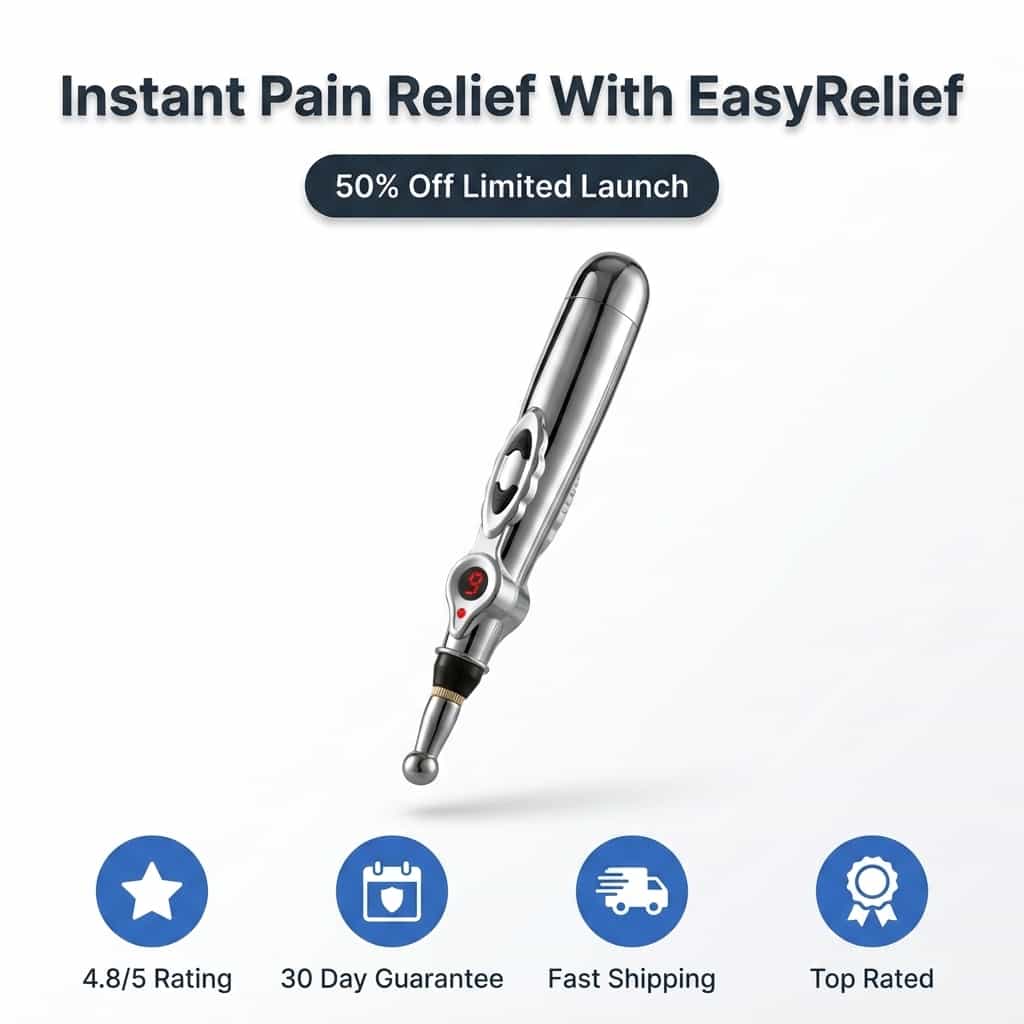 Electronic Acupuncture Pen for Fast Pain Relief