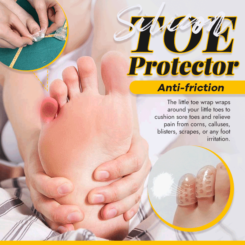 ToeGuard™ Silicone Anti-friction Toe Protector