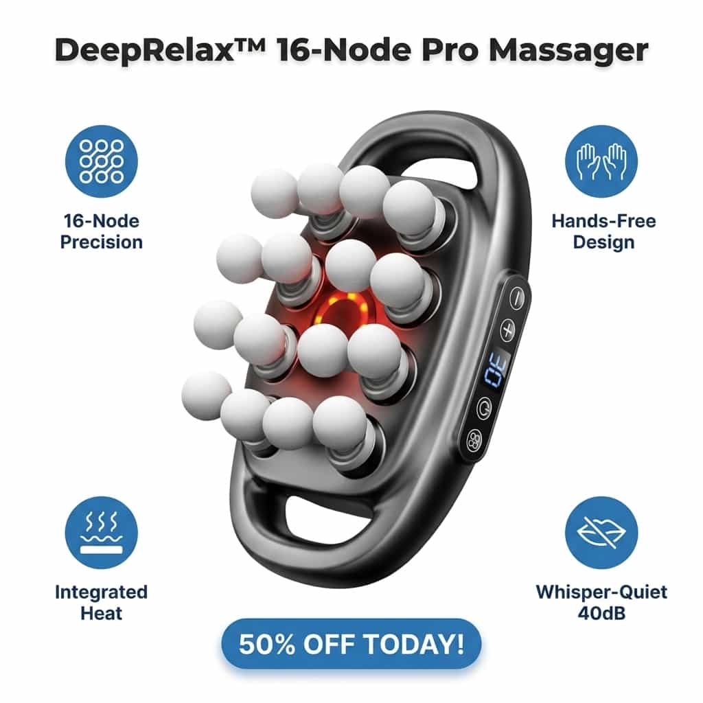DeepRelax - Deep Tissue Massager with Heat