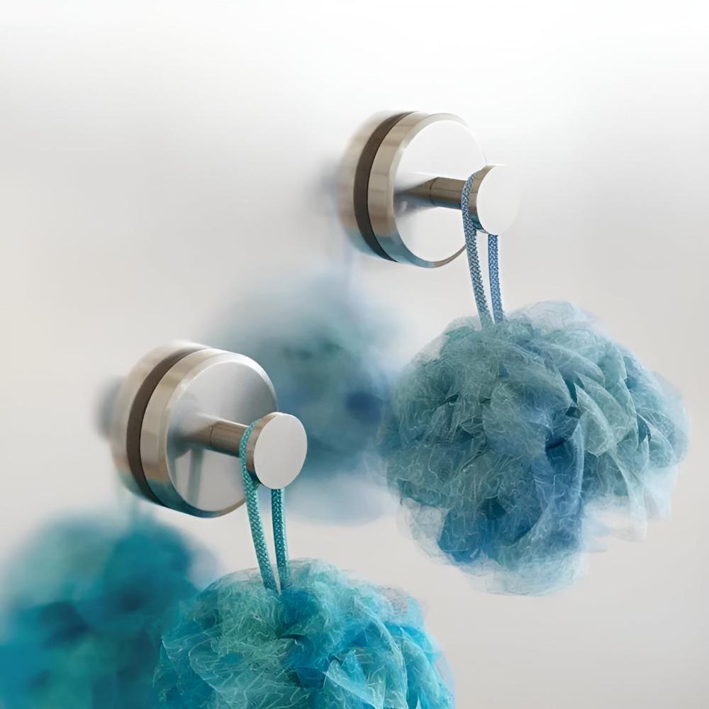FlexiGrip - Adhesive Shower Hooks Set