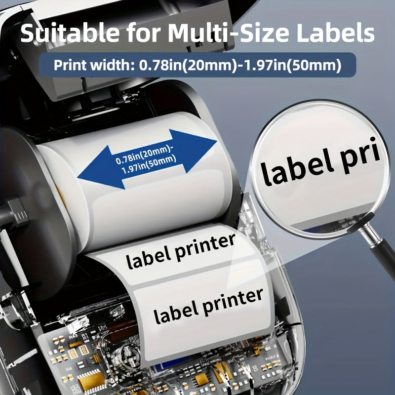Compact Label Printer for Effortless, Ink-Free Labeling Anytime
