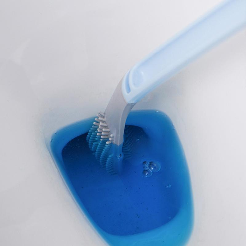 Silicone Toilet Brush | Give your toilet a sparkling clean even in the hardest-to-reach corn