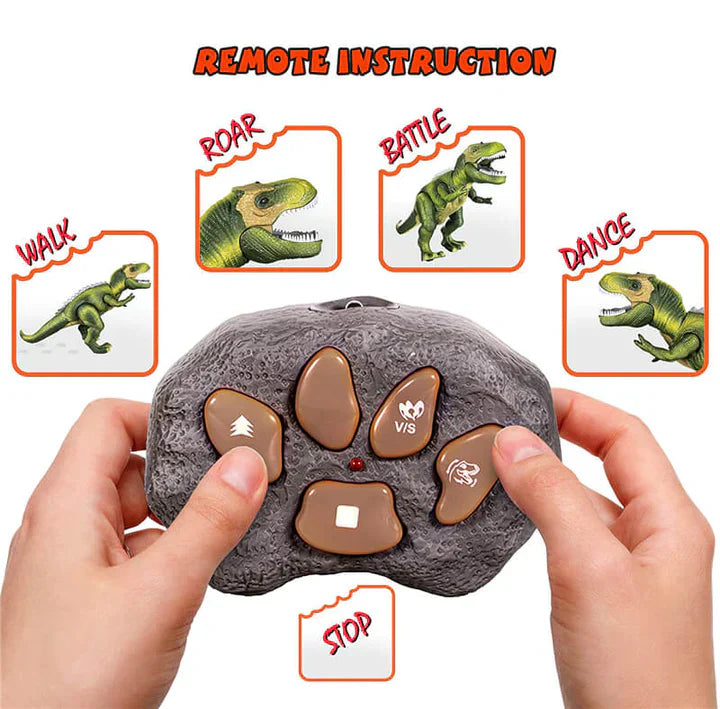 Royaleva Remote Control T-Rex Dinosaur With LED Light Up