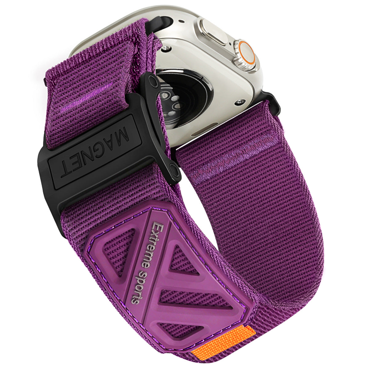 Magnetic Nylon Strap for Apple Watch – Durable and Stylish