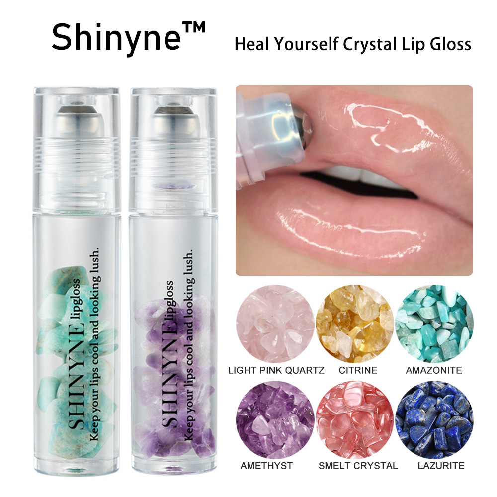 Shinyne™ Natural Crystal Moisturizing lush lip Gloss