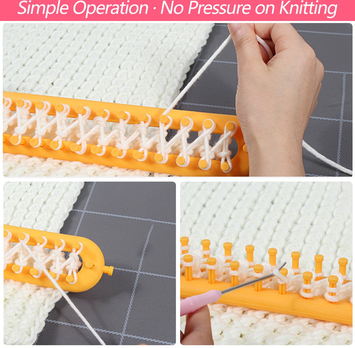 WoolMagic™ Scarf Knitting Loom Kit