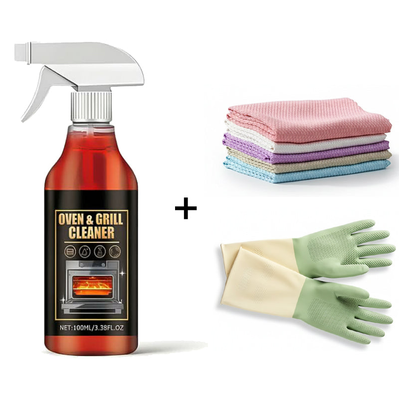 Effortless Oven Cleaning Power in Just 5 Minutes – No Scrubbing Needed!