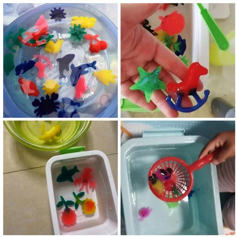 WaveWhiz - Kids Sensory Gel Toy Kit with Shapes and Colors