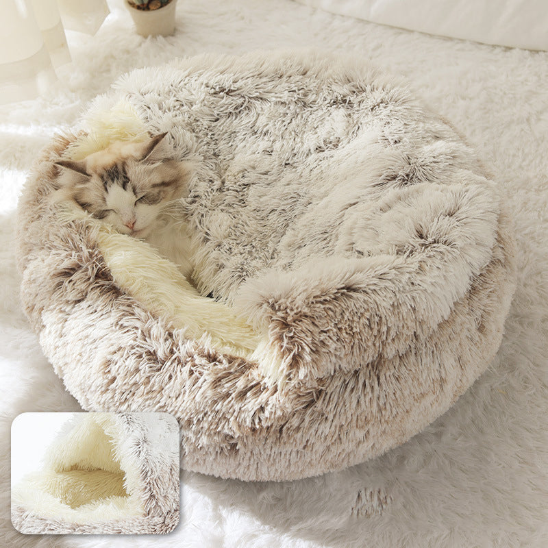 Cloofie™ – Plush Cave Bed for Cats (40% Off)
