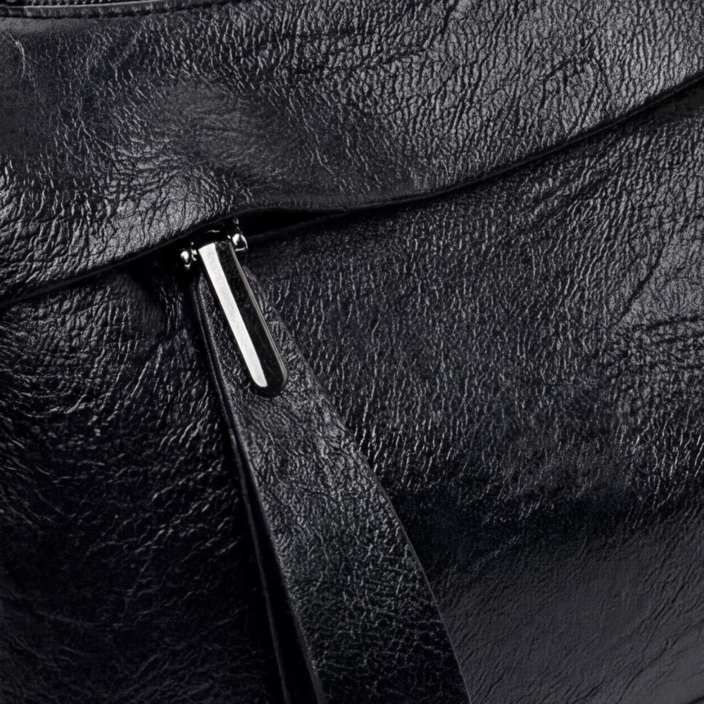 Carria™- Soft Leather Crossbody With 3 Compartments