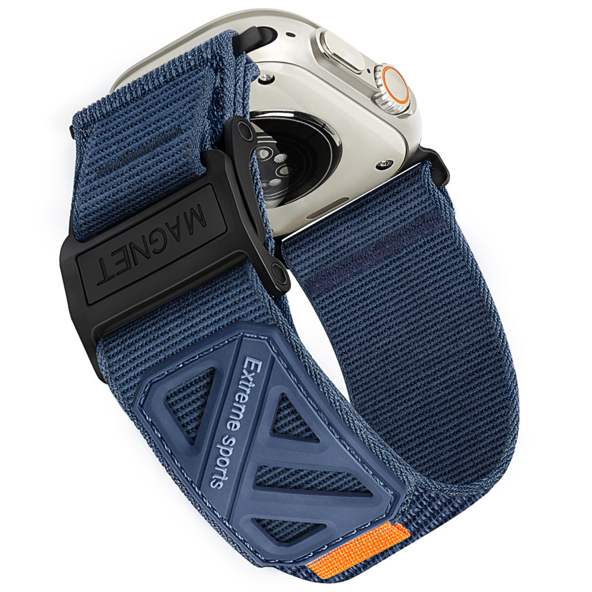 Magnetic Nylon Strap for Apple Watch – Durable and Stylish