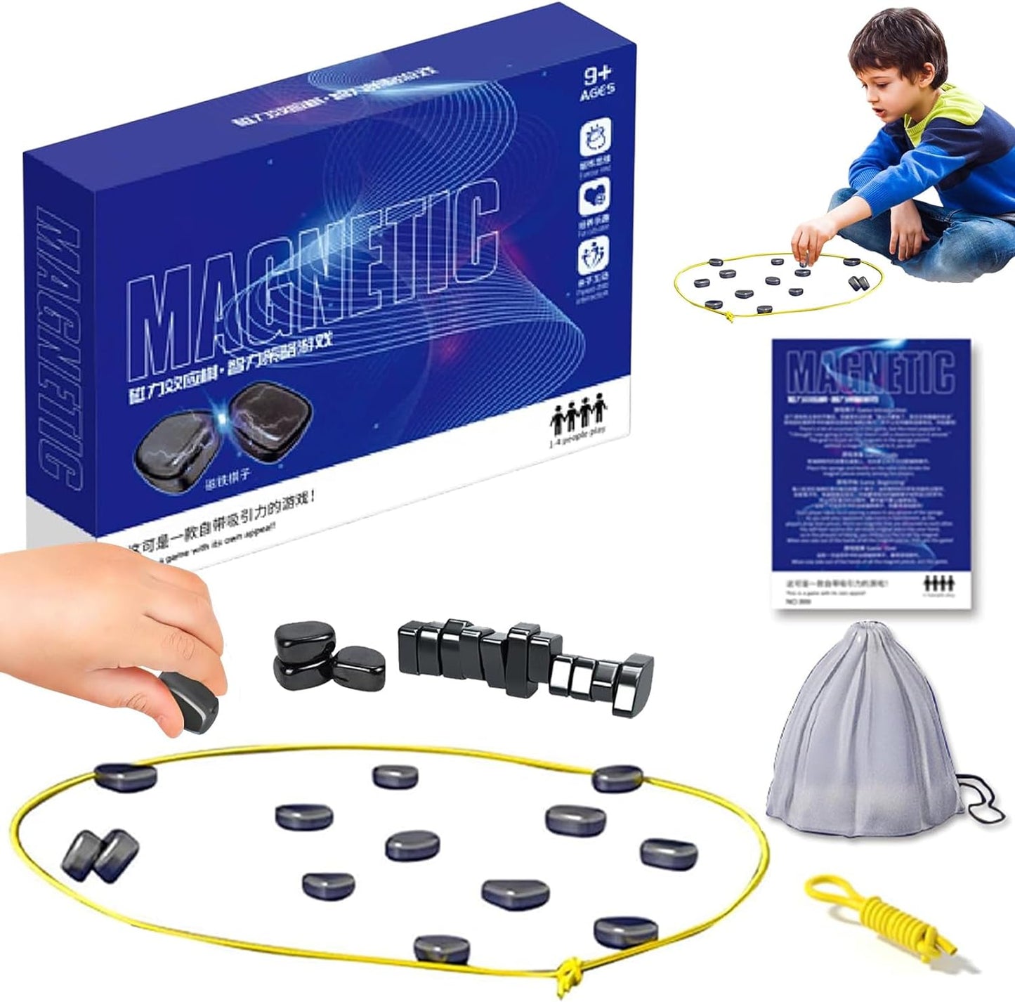 MagnaClash — Magnetic Strategy Board Game