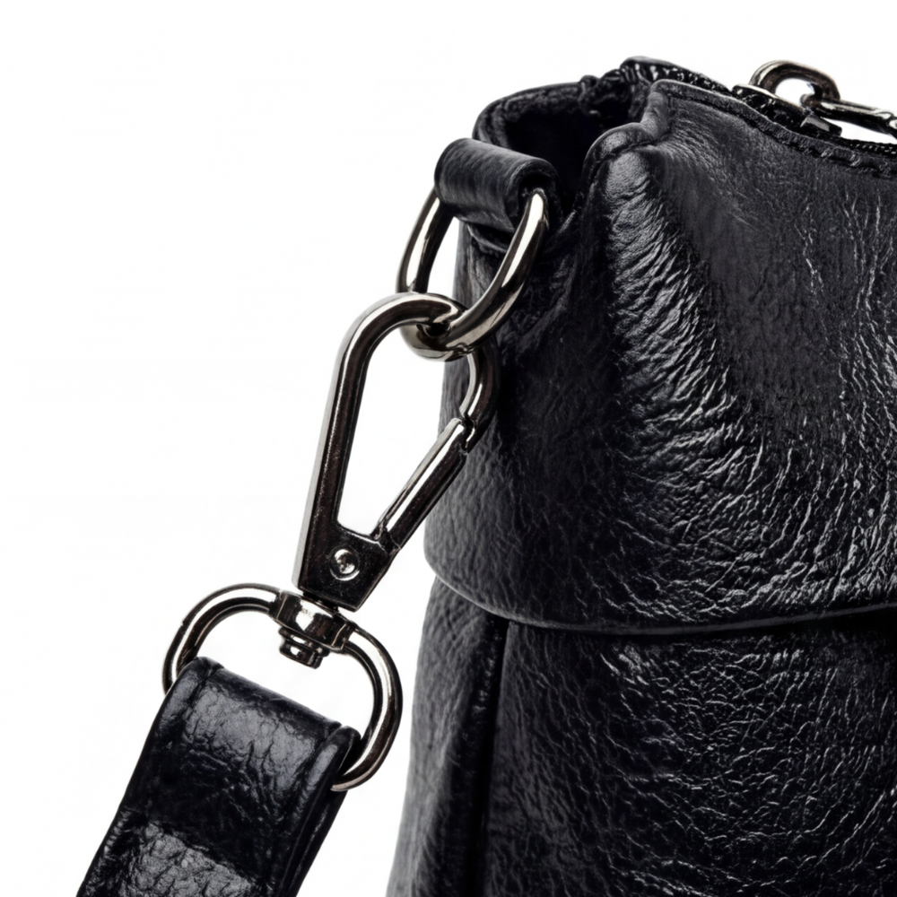 Carria™- Soft Leather Crossbody With 3 Compartments