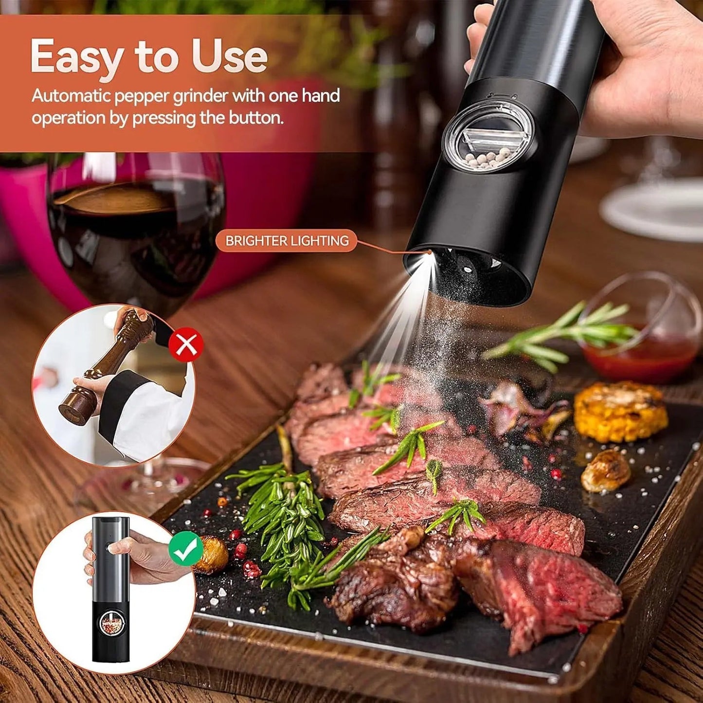 Flavor Master – One-Button Seasoning for Unmatched Taste Success