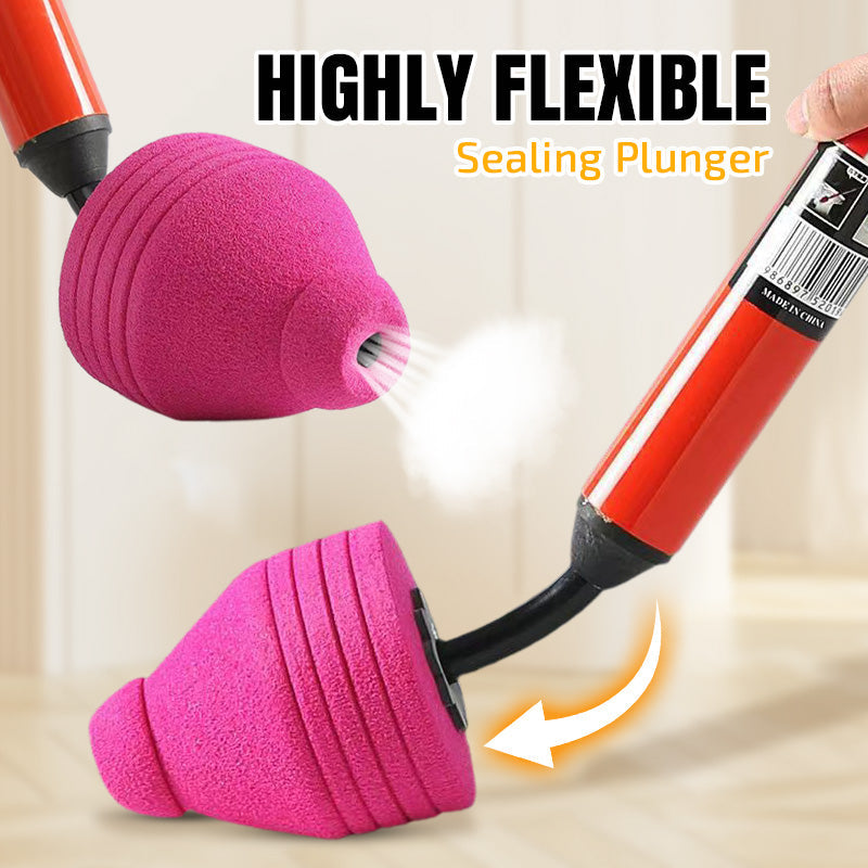 High-Pressure Drain Unclogger | Chemical-Free | Bendable Nozzle | DrainForce