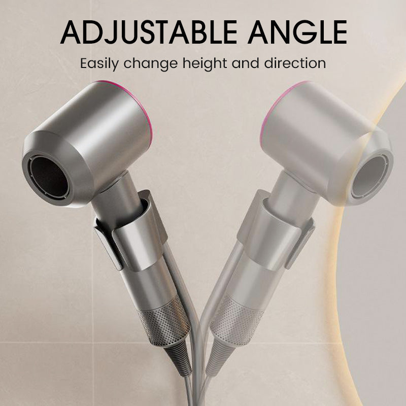 Hair Dryer Holder for Stress-Free Styling Without Muscle Pain or Clutter