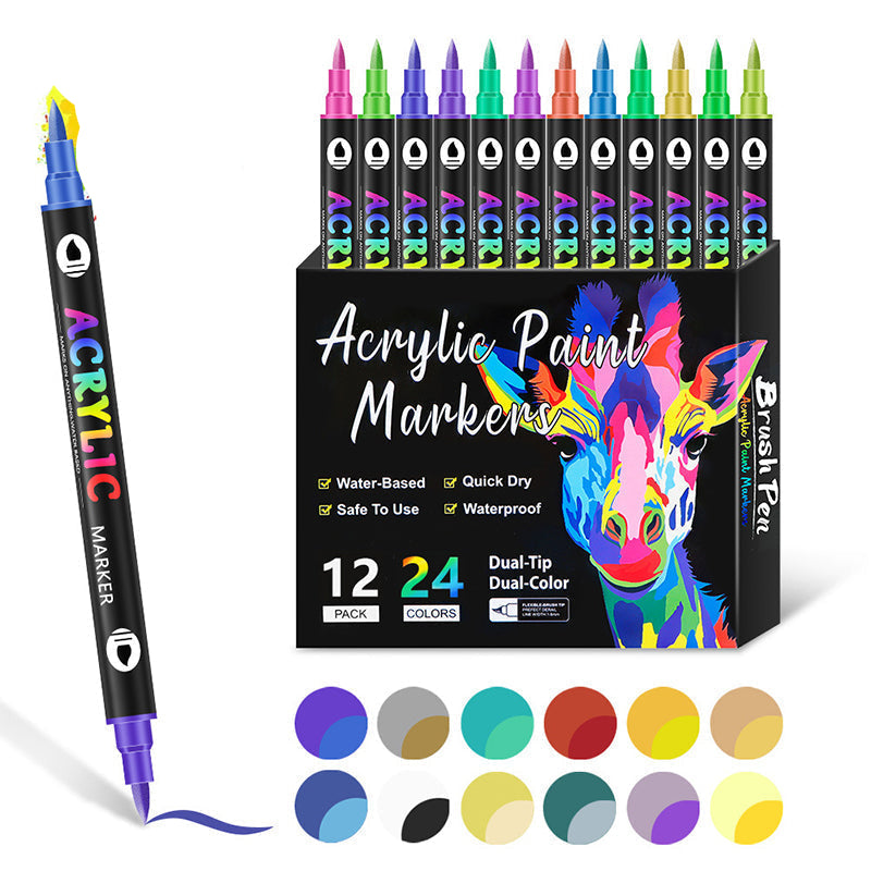 PureVibrance — Acrylic Paint Marker Set