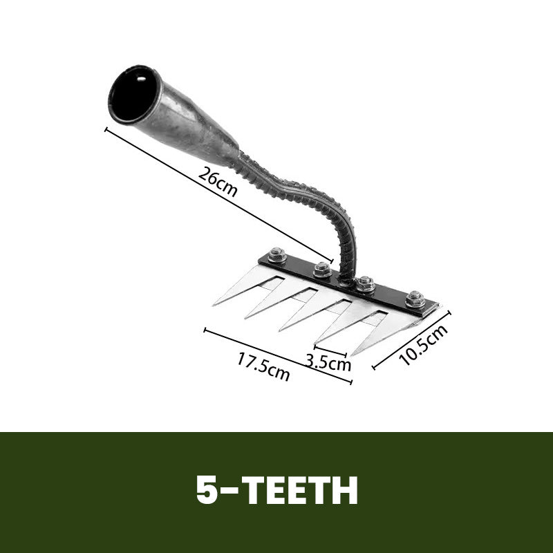 Carbon Steel Garden Weeding Rake