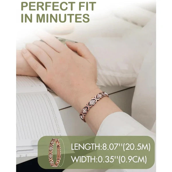 Tiktrove Adjustable Healing Magnetic Bracelet for Women