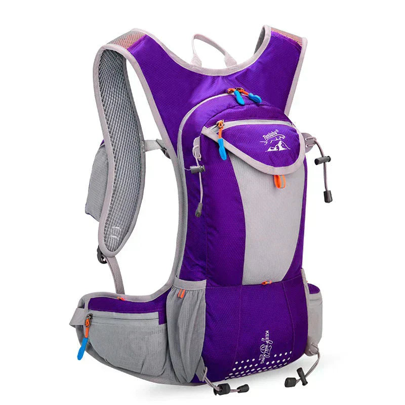 Lightweight Waterproof Rucksack with Integrated Water Bladder – Hydration Pack for Hiking, Biking, and Outdoor Activities