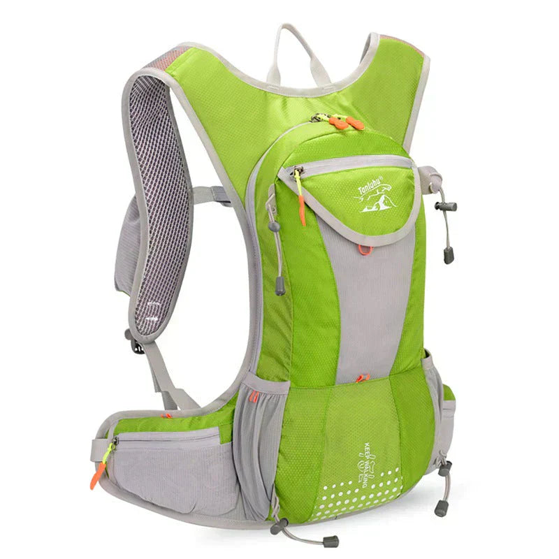 Lightweight Waterproof Rucksack with Integrated Water Bladder – Hydration Pack for Hiking, Biking, and Outdoor Activities