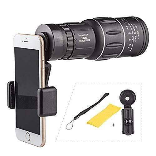 52mm Dual Focus Monocular Telescope with 16x Magnification