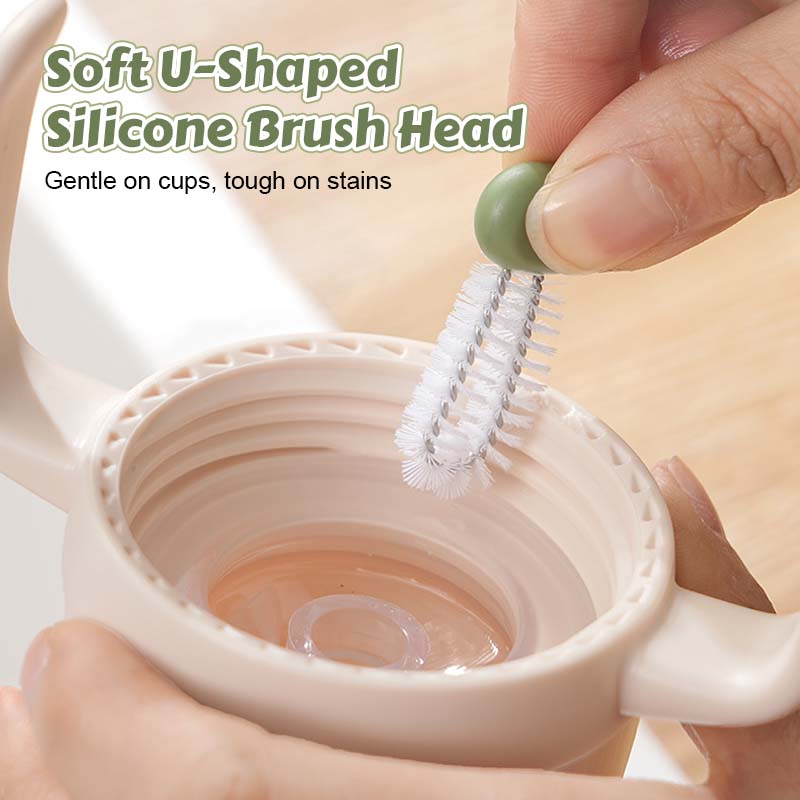 Flexible Cup Cleaning Brush – Effortlessly Reaches Deep Corners!