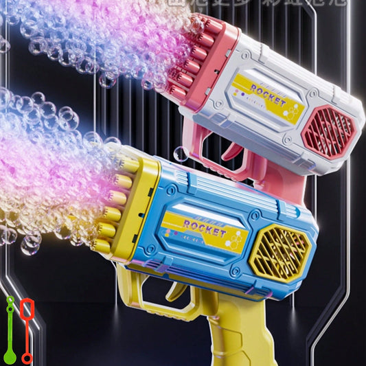 Electric Bubble Gun, Outdoor Portable Bubble Maker, Perfect For Beach & Pool Fun, Boys And Girls