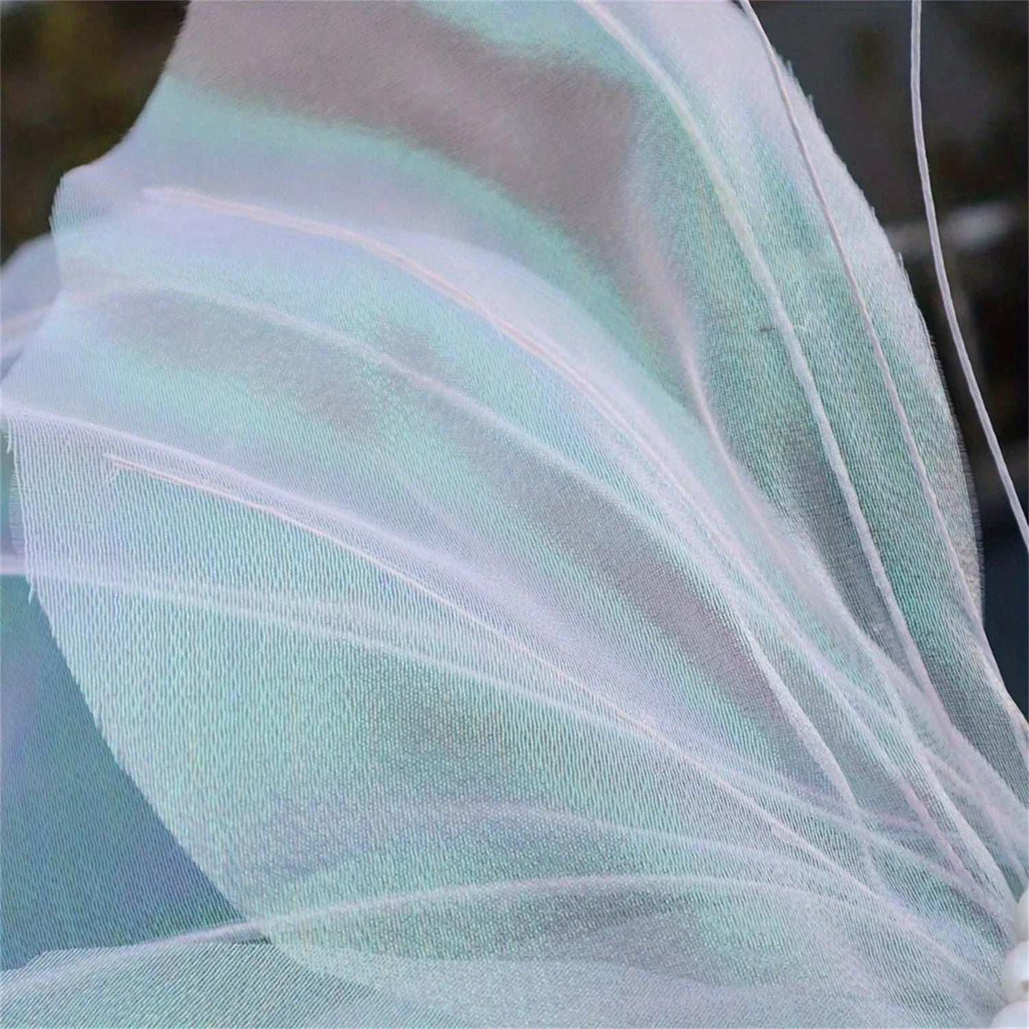 Giant White Decor Butterfly 50 cm Artificial Flower for Weddings & Home Decor