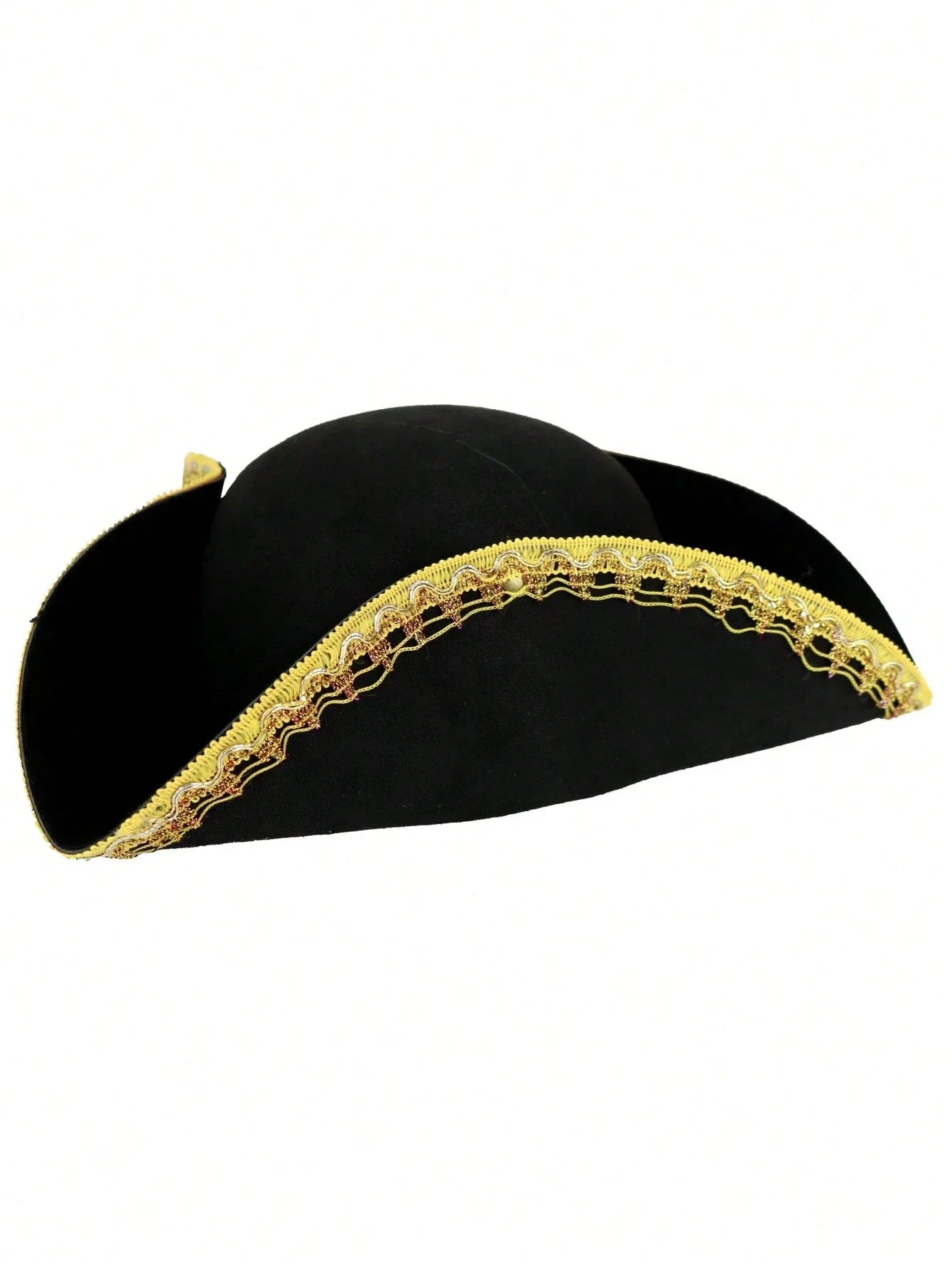 Women's Colonial Tricorn Pirate Hat for Costumes & Parties