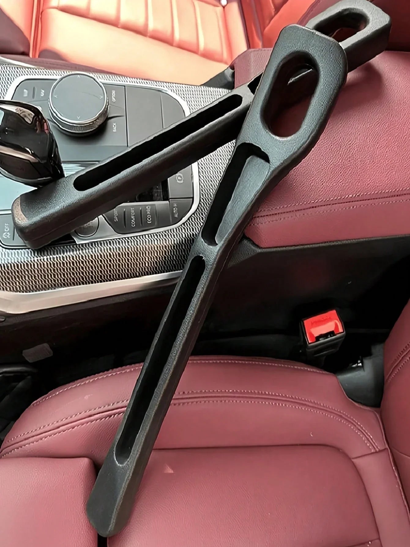 Car Seat Gap Filler Storage Box Set Anti-Leak Organizer for Phone & Keys