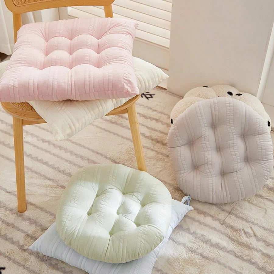 Anti-Slip Strap Seat Cushion for Office & Home Chairs