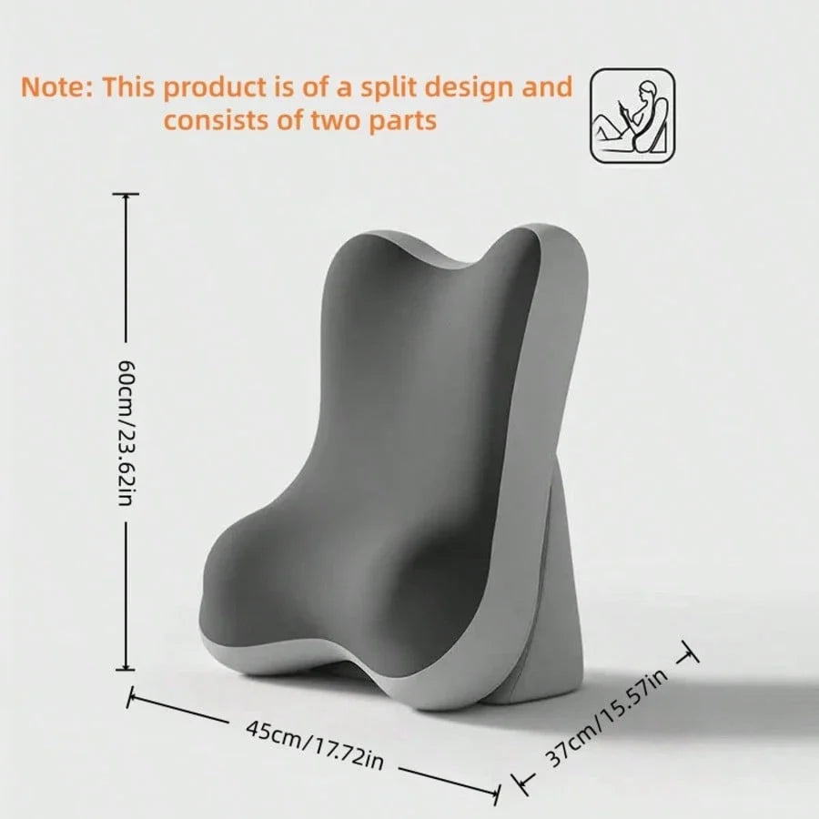 Adjustable Ergonomic Memory Foam Bed Wedge Cushion for Back & Leg Support
