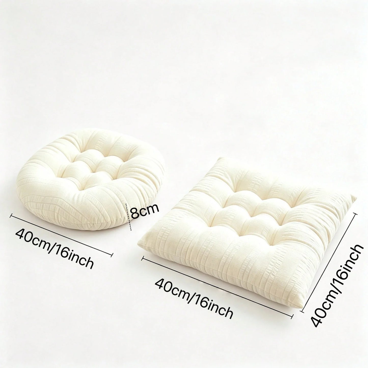 Anti-Slip Strap Seat Cushion for Office & Home Chairs