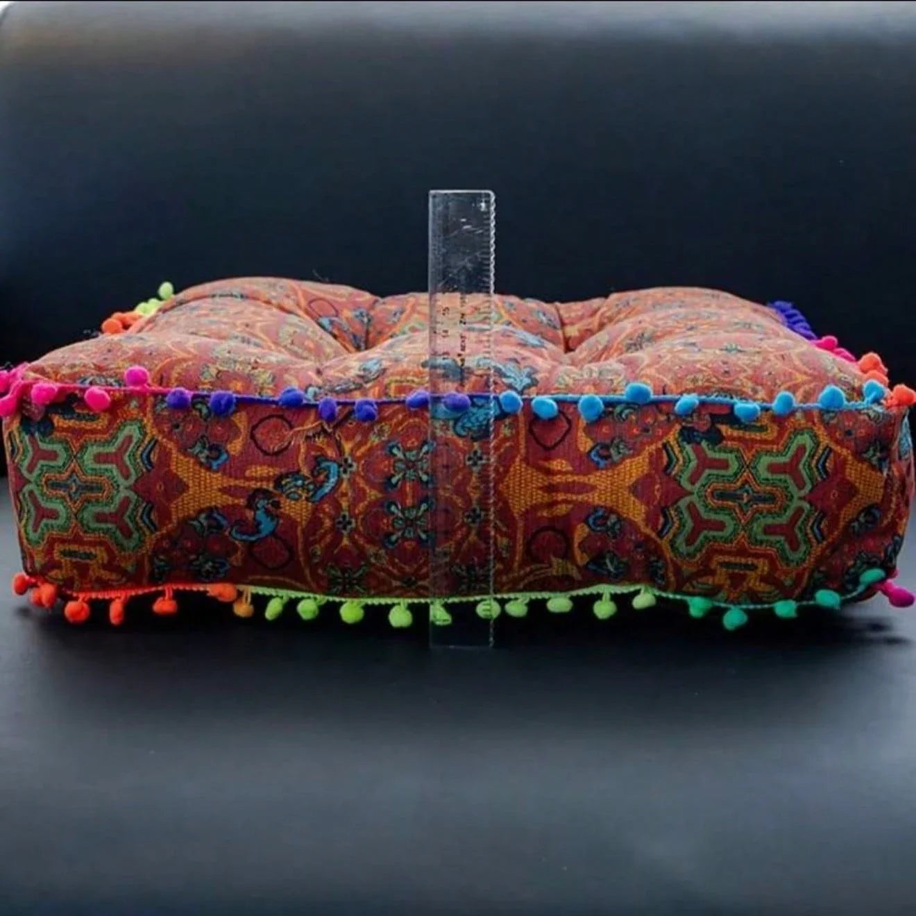 Bohemian Moroccan Round Meditation Floor Cushion Pillow