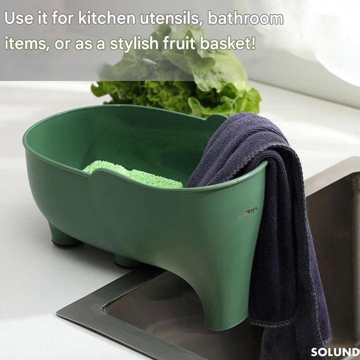 EasyDrain - Clip-On Sink Strainer & Food Waste Drainer