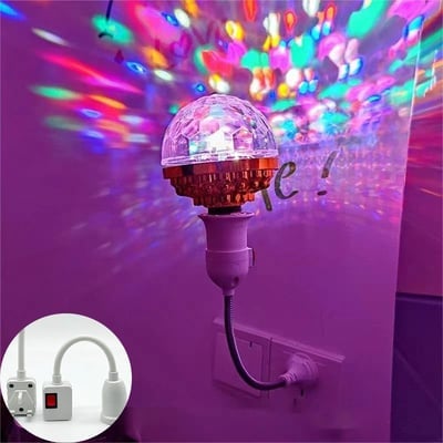 GlowBlast Rotating RGB Party Bulb for Dynamic Lighting