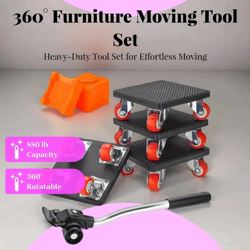 Heavy Furniture Moving Aid – Back-Friendly, Scratch-Free, Stress-Free