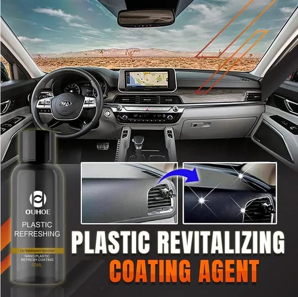 Car Plastic Revitalizer – Set of 2