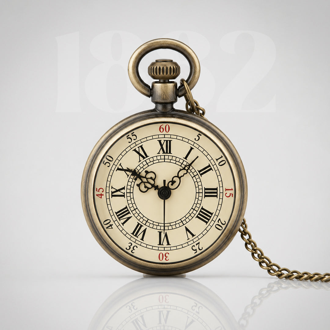 1882 Victorian Age pocket watch from London, England — EPOCH