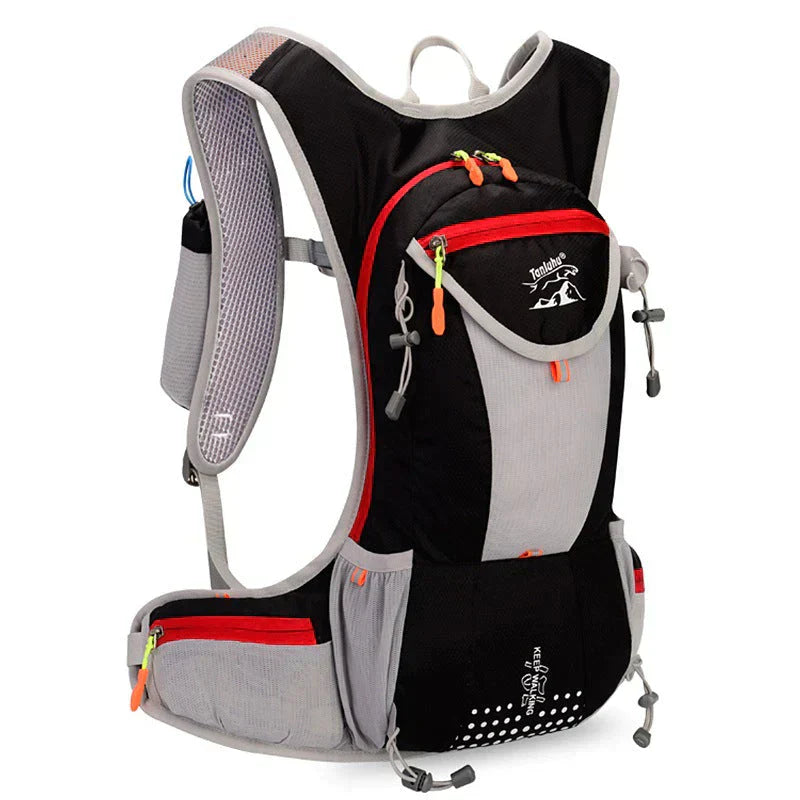 Lightweight Waterproof Rucksack with Integrated Water Bladder – Hydration Pack for Hiking, Biking, and Outdoor Activities