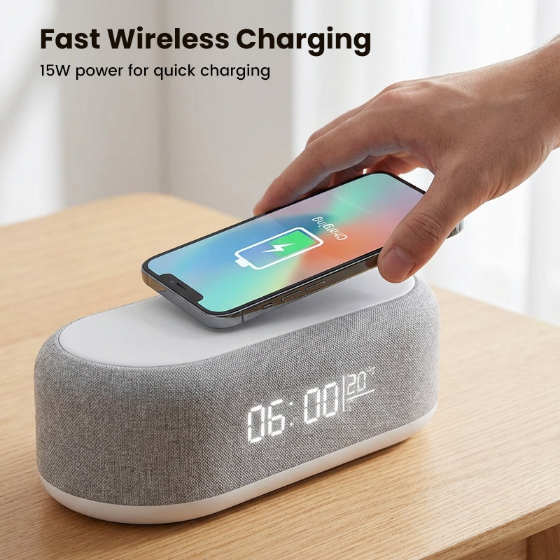 6-in-1 Night Device with Wireless Charging Function