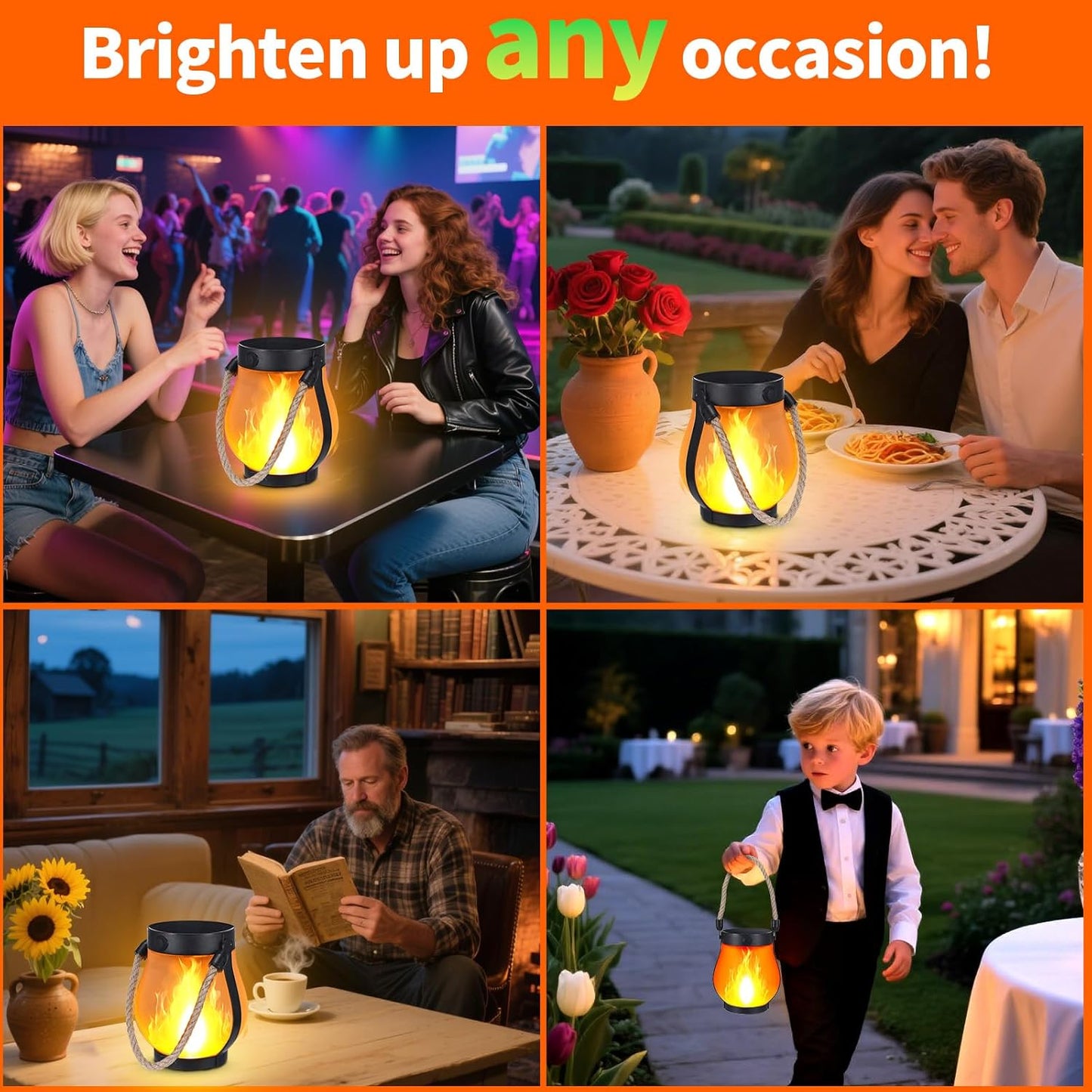 Enchant Your Nights with Safe, Magical Flame Light – No Fire Stress