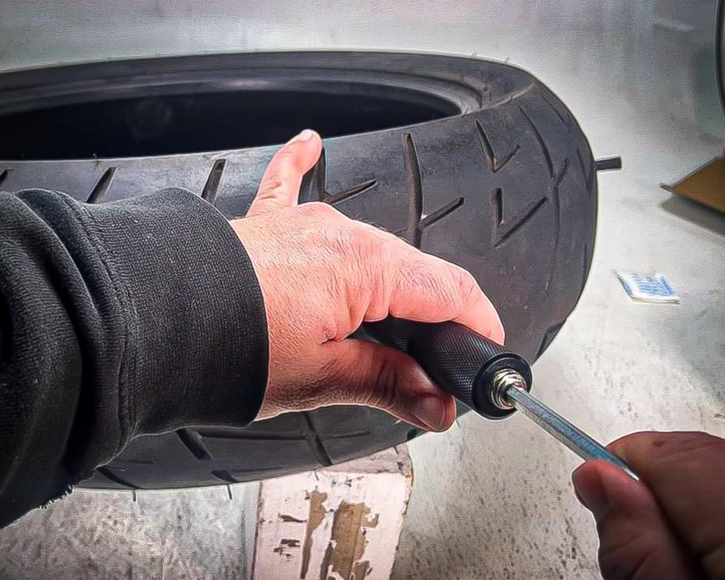 Instant Tire Repair Solution for Independence and Mobility