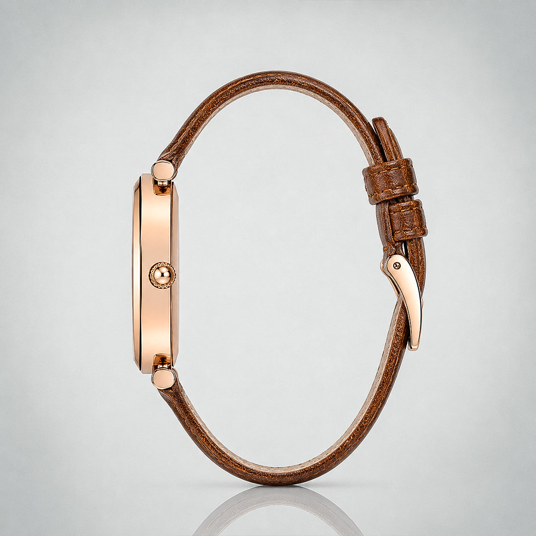 1966 Quiet Minimalist watch from London, England — EPOCH (case detail)