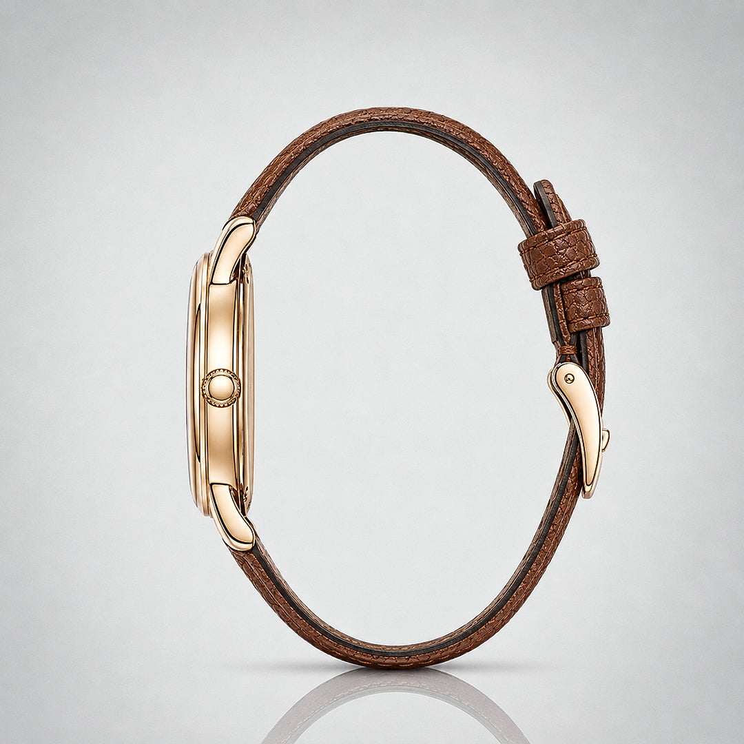 1969 Moon Era watch from New York, USA — EPOCH (case detail)