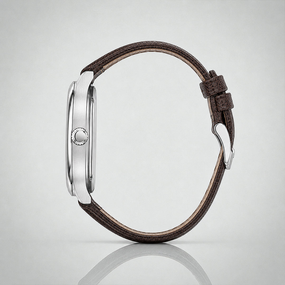 1989 New Wave watch from Berlin, Germany — EPOCH (case detail)