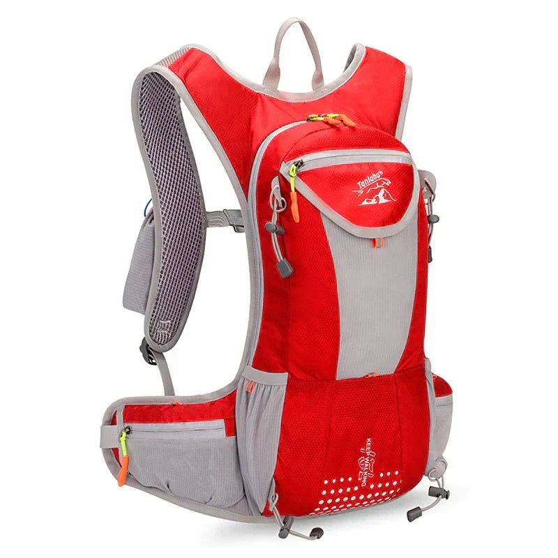 Lightweight Waterproof Rucksack with Integrated Water Bladder – Hydration Pack for Hiking, Biking, and Outdoor Activities
