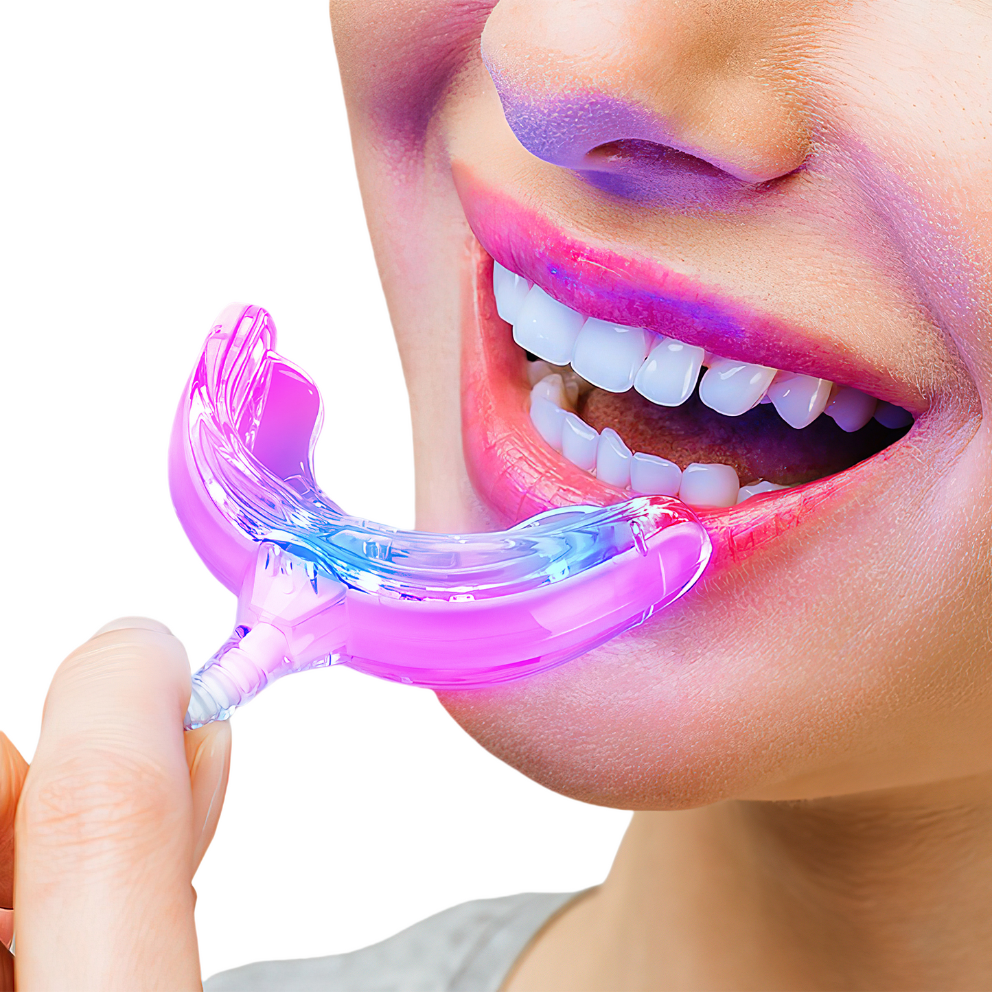 Gentle Dental Care Device for Gum Treatment with Red Light Therapy